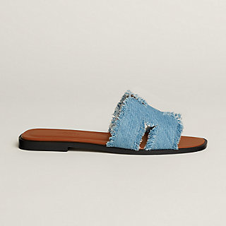 HERMES オラン サンダル デニム Oran sandal | Hermès USA